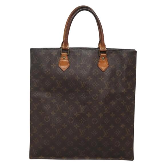LOUIS VUITTON Monogram Sac Plat Hand Bag M51140 - Picture 3 of 11
